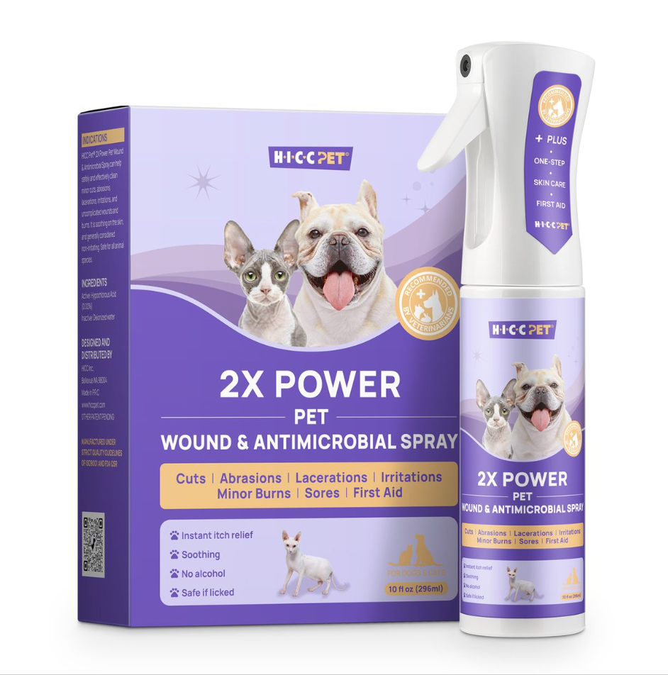 HICC PET® 2X寵物傷口抗菌噴霧 (300ml)