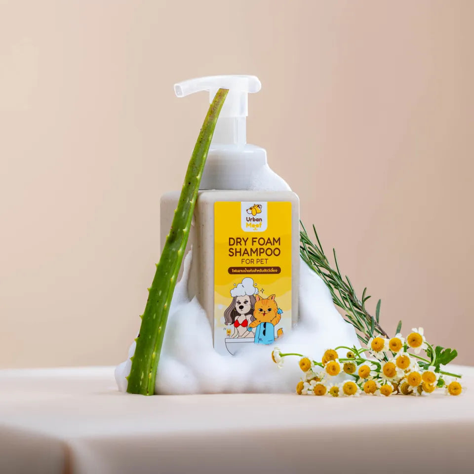URBAN MOOF l Dry Foam Shampoo for pet 400 ml