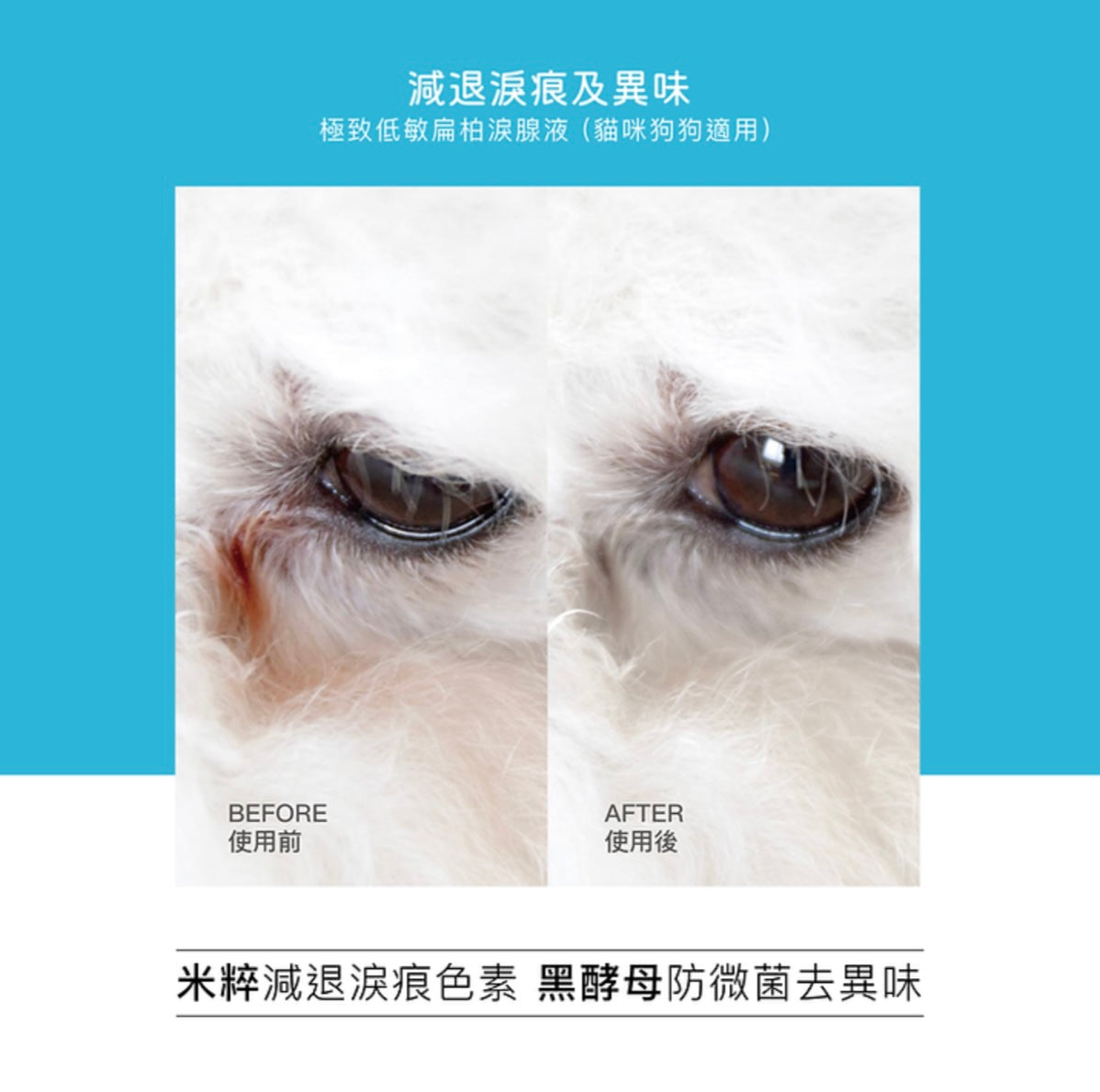 HYPONIC l 極致低敏 扁柏淚腺液120g Tear Stain Remover (For Dogs & Cats)120g