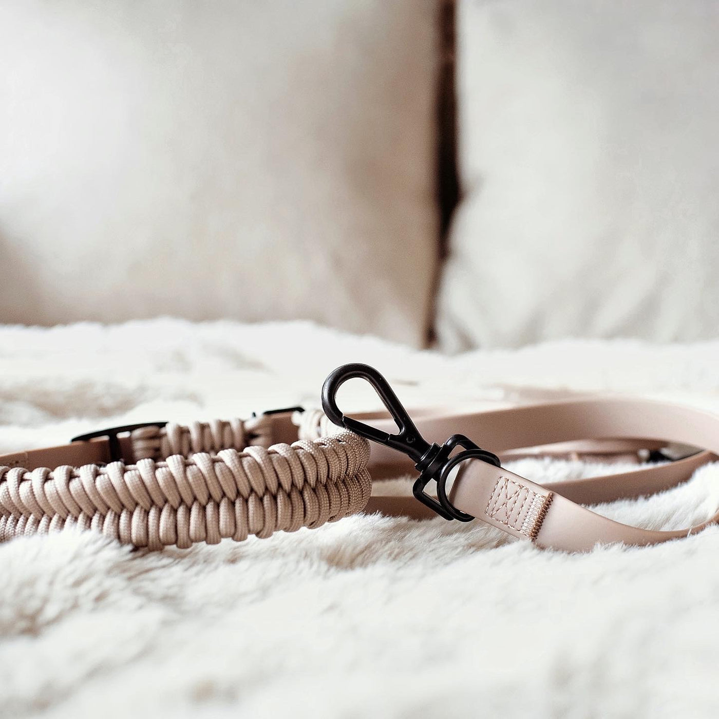 LAMBWOLF l MELLEM narrow - 2cm wide // all weather convertible leash / 6ft or 180cm max