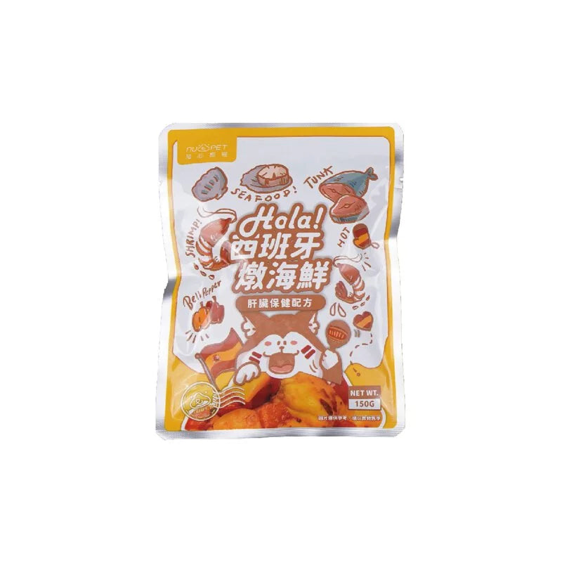 陪心寵糧| 環遊犬世界主食鮮寵包 - 西班牙燉海鮮150g