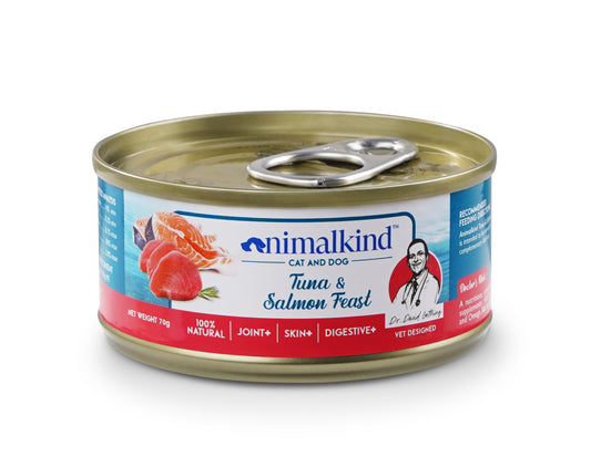 ANIMALKIND l Tuna & Salmon Feast for Cats & Dogs 吞拿魚和三文魚鮮味盛宴