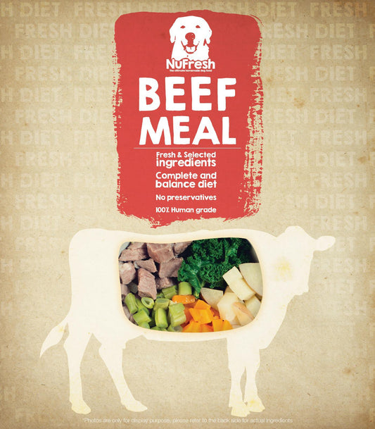 NUFRESH l Beef Meal for Dogs 200g