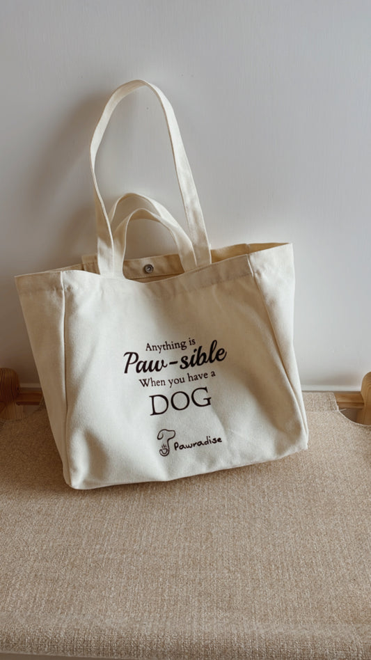 PAWRADISE l Local designed Tote Bag