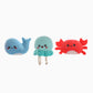 HUGSMART l Sea Creatures《Ocean Pals》/ EACH APPROX